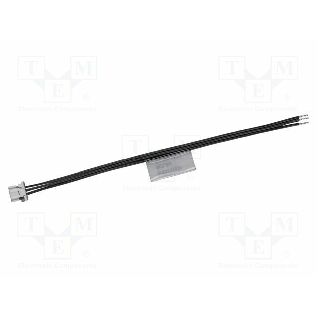 MOLEX Connector: wire-board; PIN: 3; Inom: