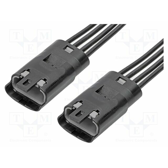 MOLEX Connector: wire-wire; plug; male; Inom: