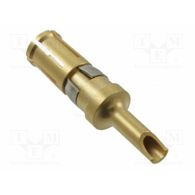 ITT CANNON Socket; straight; 10A; Plating: