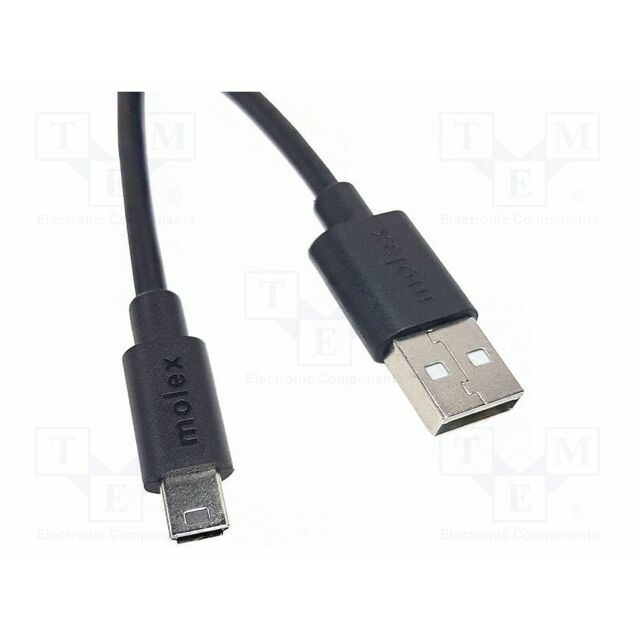 MOLEX Cable; USB 2.0; black