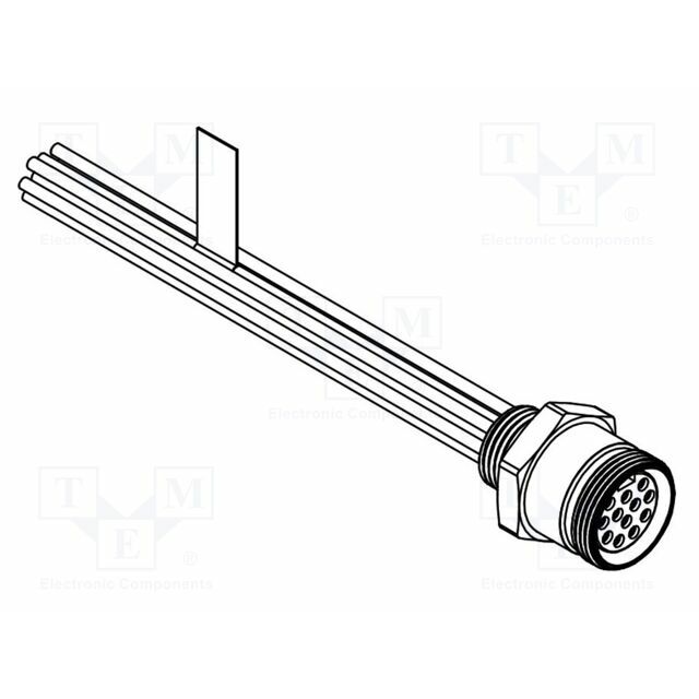 MOLEX Connector: 7/8"; PIN: 12; IP67