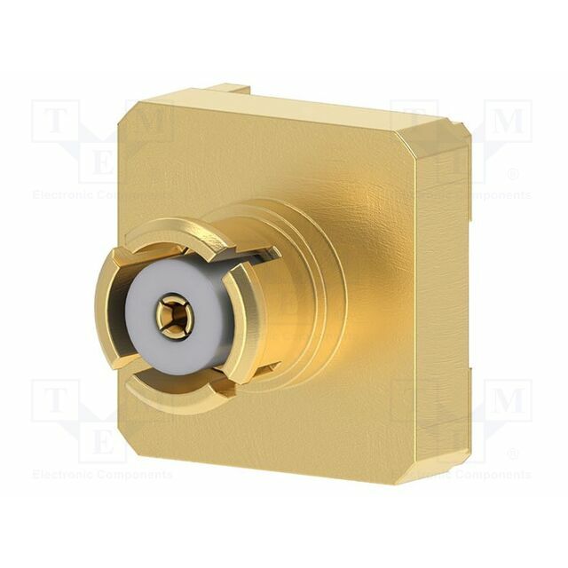 MOLEX Connector: coaxial; socket; soldering,THT