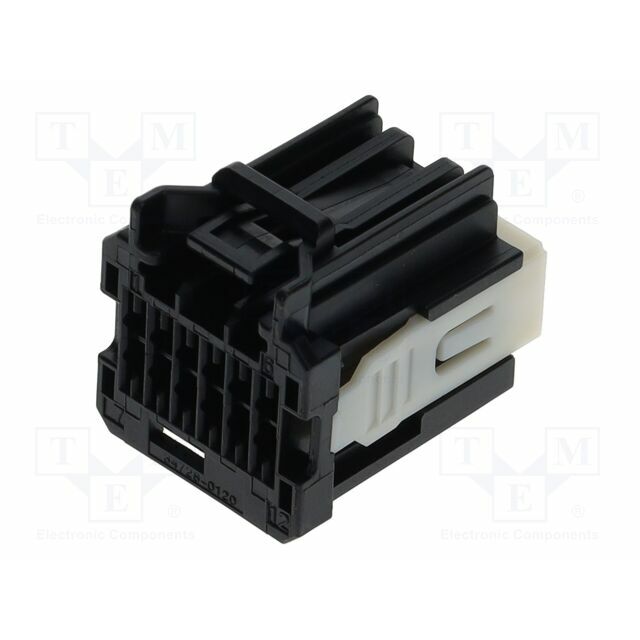 MOLEX Female; MX150; crimped; black; Locking: