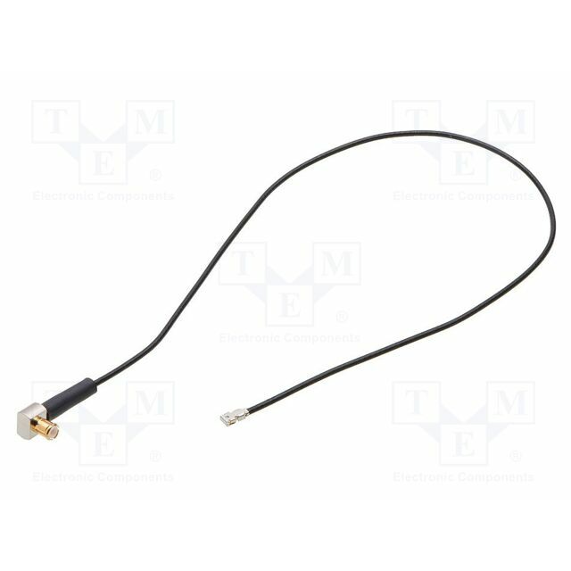 MOLEX Plug; 50Ω; for cable; gold-plated