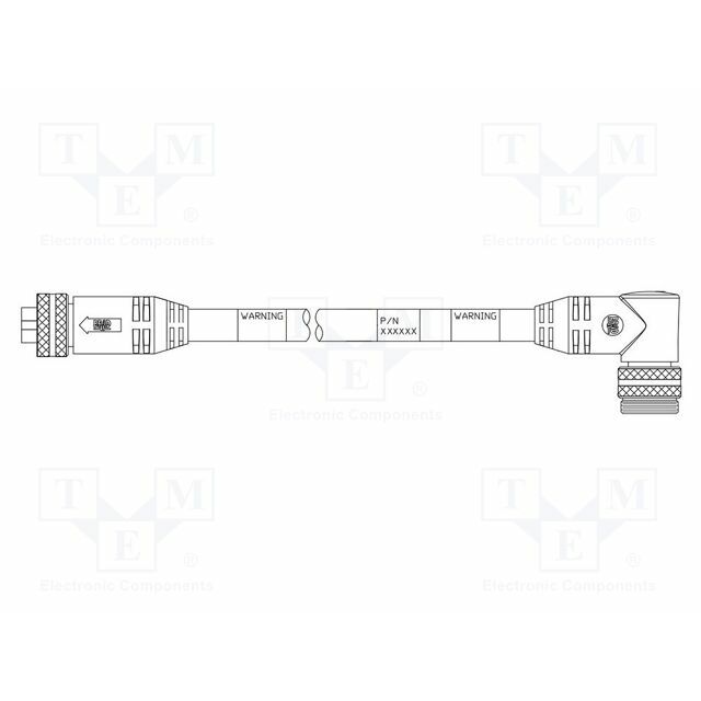 MOLEX Cable: for sensors; PIN: 4