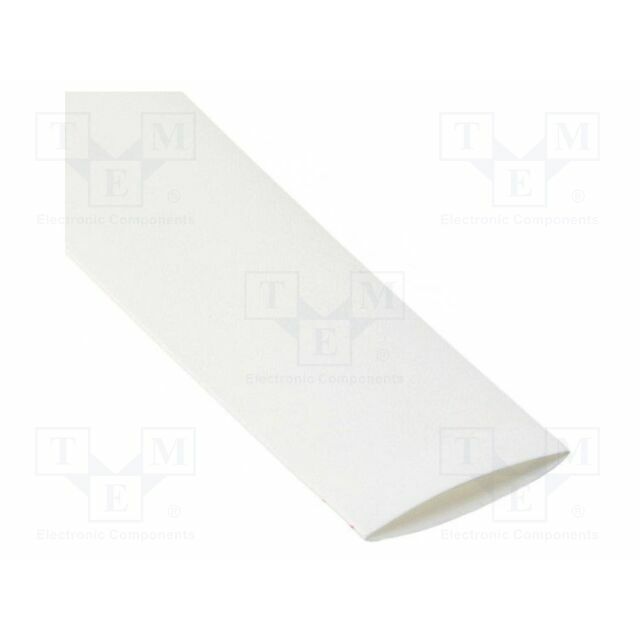 TE CONNECTIVITY Heat shrink markers; white