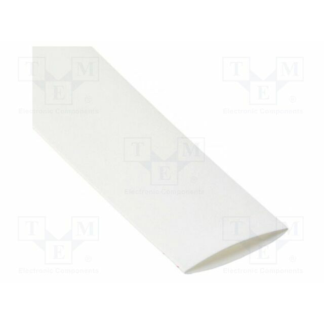 TE CONNECTIVITY Heat shrink markers; white
