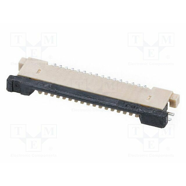 MOLEX Connector: FFC/FPC; gold-plated; SMT; 500mA