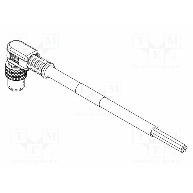 MOLEX Connector: M8; 10m; male; PIN: