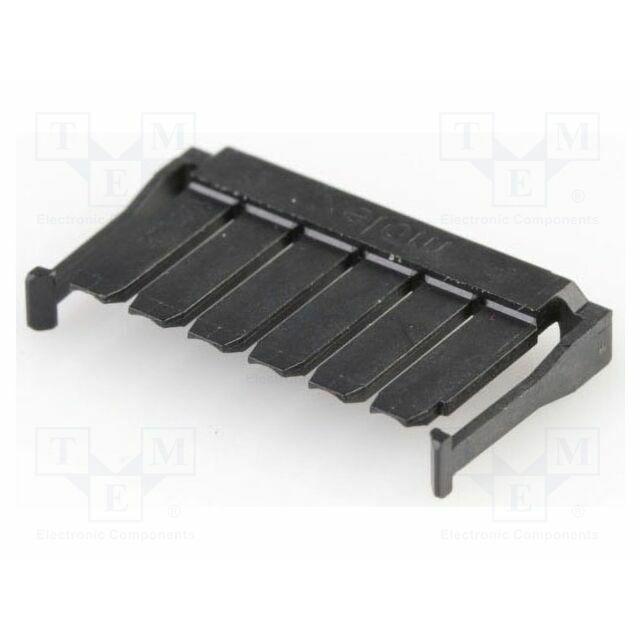 MOLEX Secondary lock; PIN: 6; black