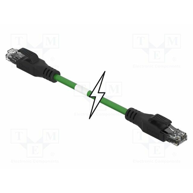 MOLEX Patch cord; Cat 5e; both