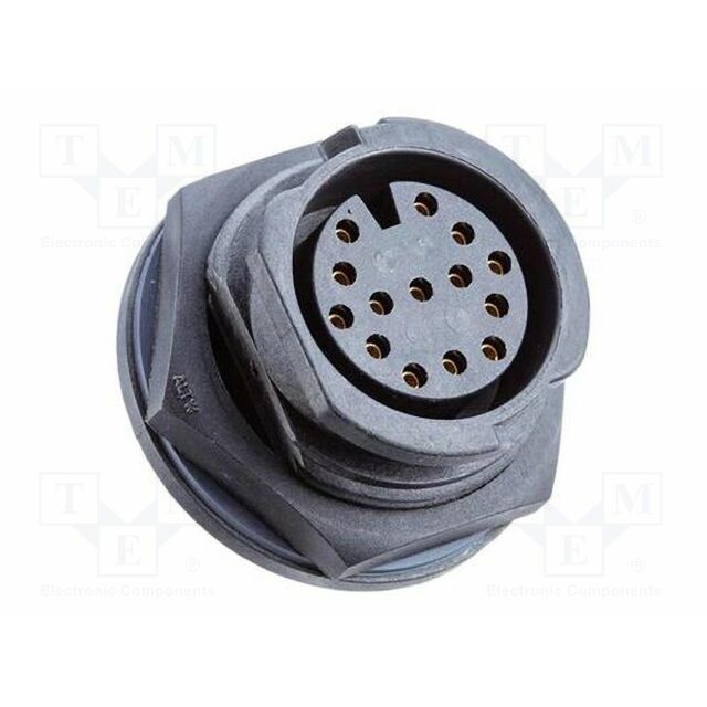 AMPHENOL Connector: circular; socket; PIN: 14