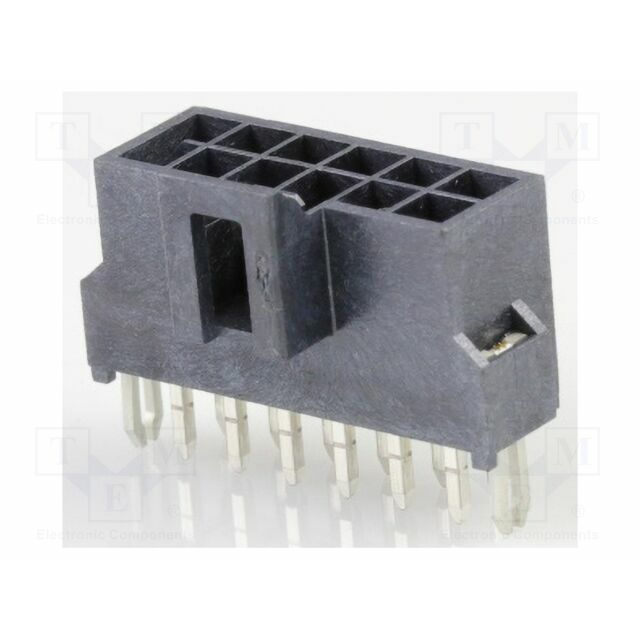 MOLEX Connector: wire-board; male; PIN: 12
