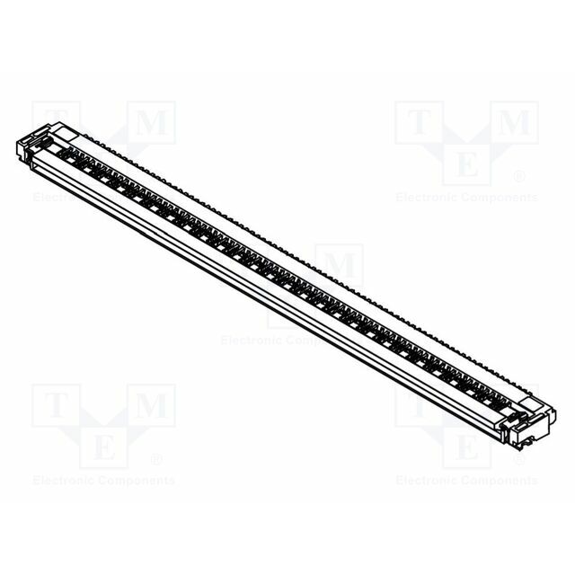 MOLEX Connector: FFC/FPC; gold-plated; SMT; 50V
