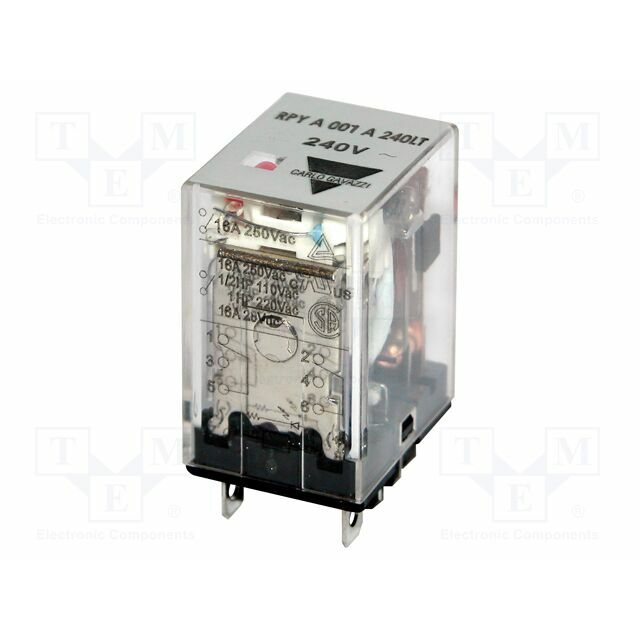 CARLO GAVAZZI Relay: electromagnetic; Ucoil: 120VAC