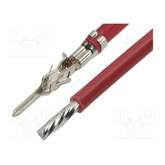 MOLEX Contact; male; phosphor bronze; gold-plated