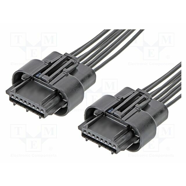 MOLEX PIN: 8; black; tinned; 1