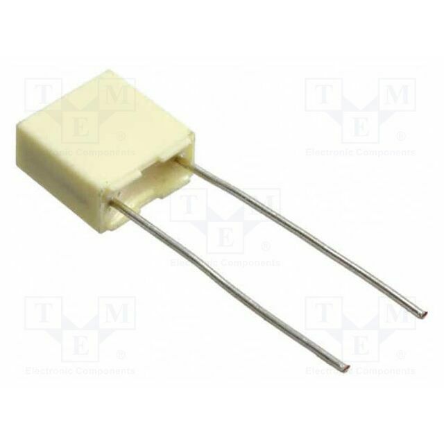 YAGEO Capacitor: polyester; 0.0015uF; 100VDC