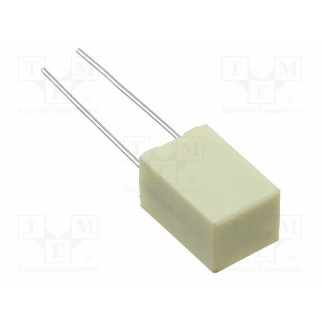 YAGEO Capacitor: polyester; 1uF; 100VDC; 5mm