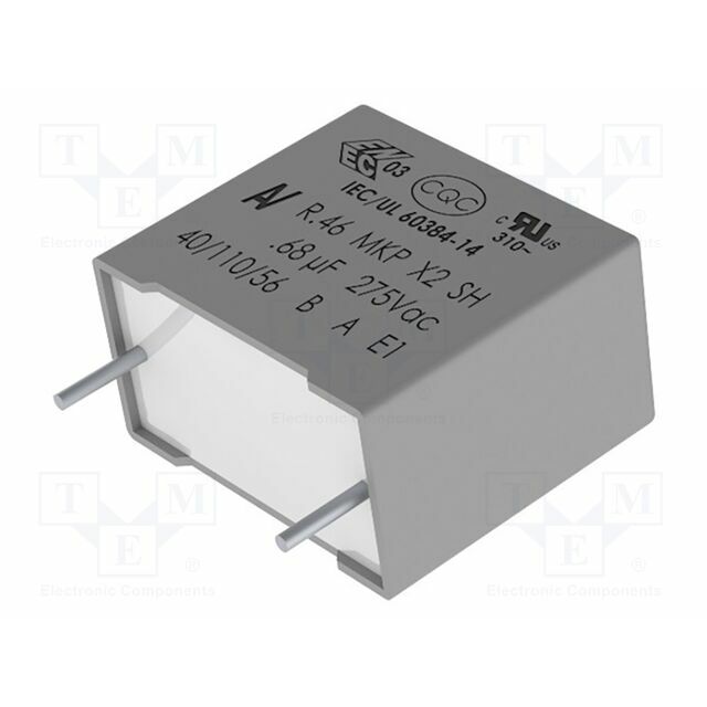 YAGEO Capacitor: polypropylene; X2; 2.2uF