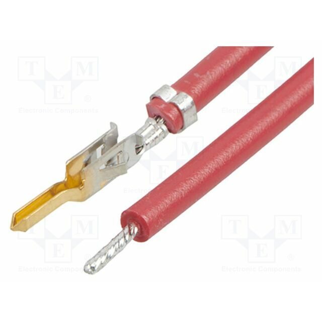 MOLEX Contact; male; brass; gold-plated; 20AWG