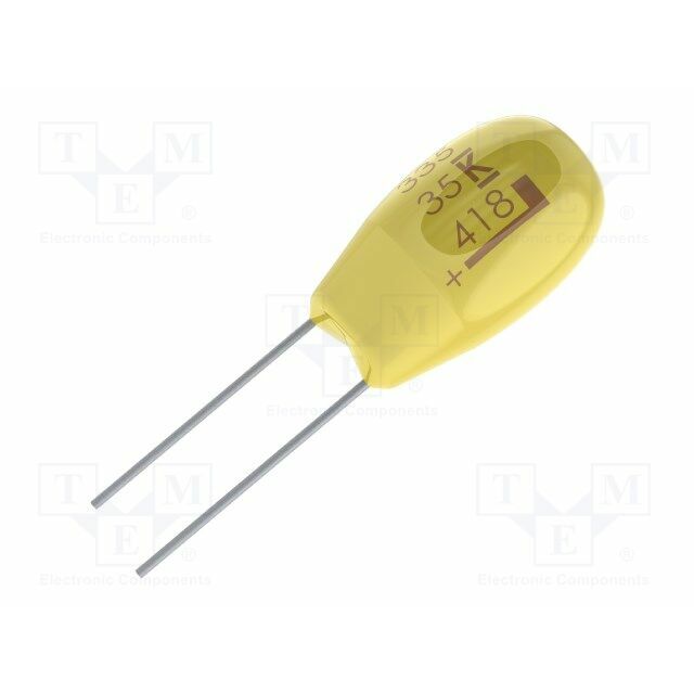 YAGEO Capacitor: tantalum; 33uF; 16VDC; ±10%