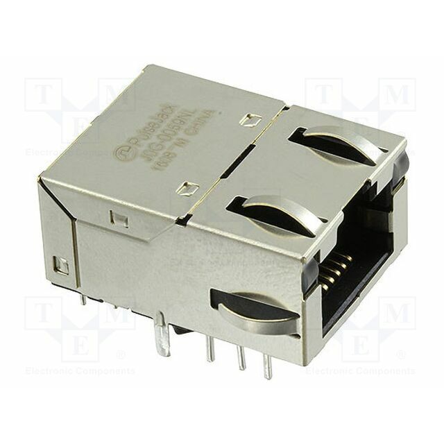 YAGEO Connector: RJ45; shielded,EMI; thermoplastic