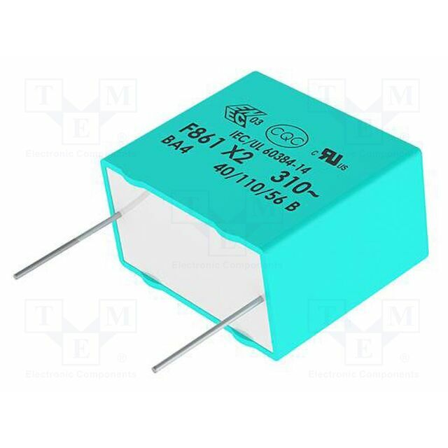 YAGEO Capacitor: polypropylene; X2; 0.47uF