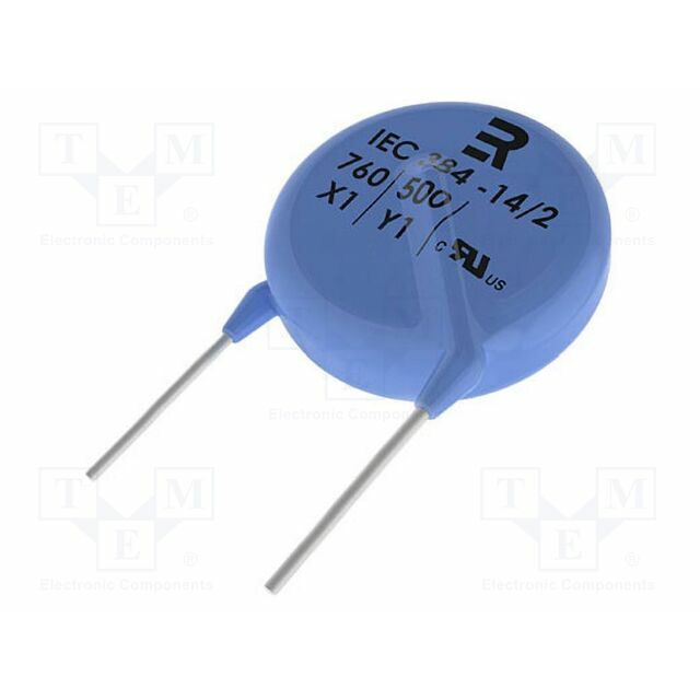 YAGEO Capacitor: ceramic; 0.0047uF; 760V