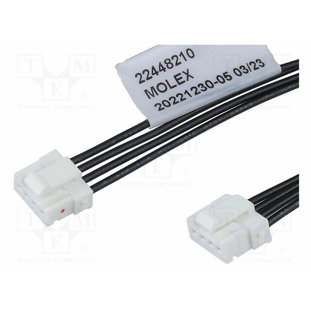 MOLEX Socket; PIN: 4; compression; 2mm