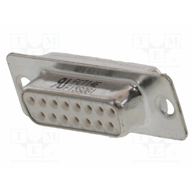 MOLEX Connector: D-Sub; PIN: 15; socket