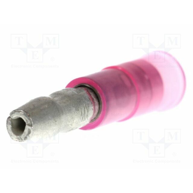 MOLEX Male; crimped; snap-in; insulated; tinned