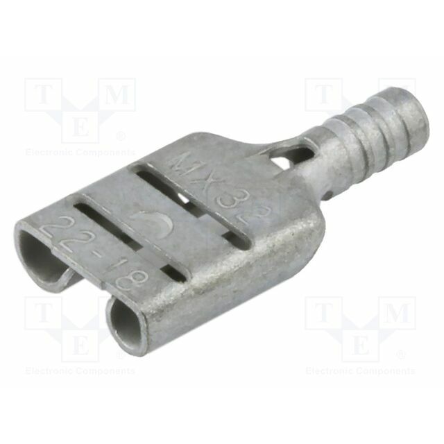 MOLEX Terminal: flat; 6.35mm; 0