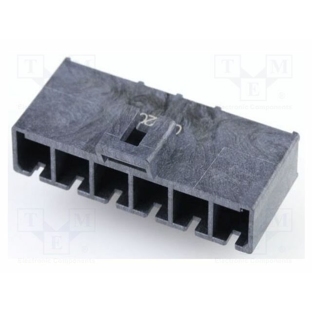 MOLEX Connector: wire-board; male; PIN: 6