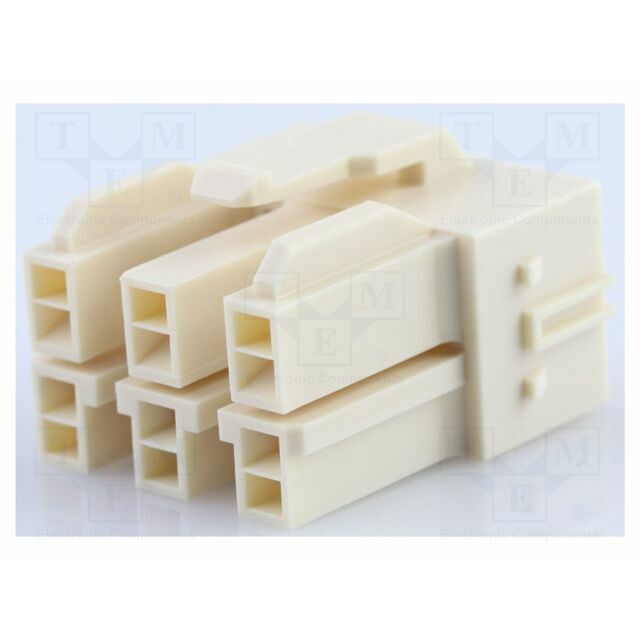 MOLEX Connector: wire-wire; female; PIN: 6