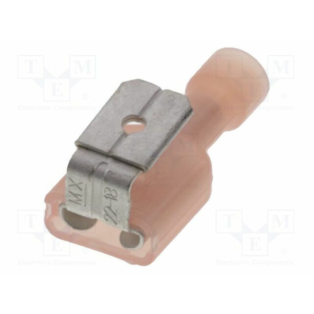 MOLEX Terminal: flat; 6.35mm; 0
