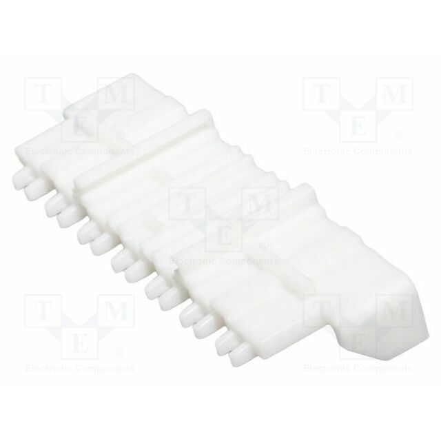 MOLEX Connector: wire-wire; straight; white; Mat: