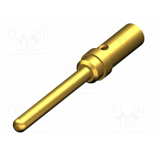 MOLEX Contact; male; brass; gold-plated; 28AWG÷26AWG