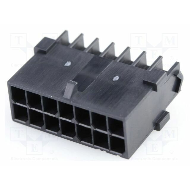 MOLEX Connector: wire-wire; plug; male; PIN: