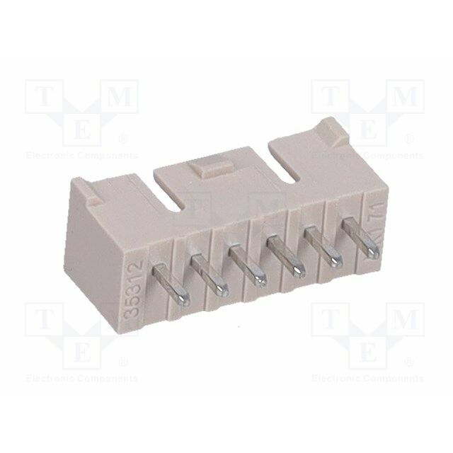MOLEX Connector: wire-board; male; PIN: 6