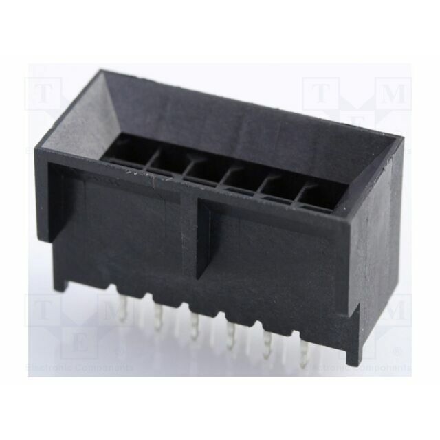 MOLEX Connector: wire-board; male; PIN: 12