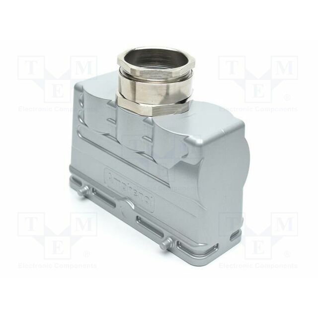 AMPHENOL Enclosure for connectors: HDC; aluminium