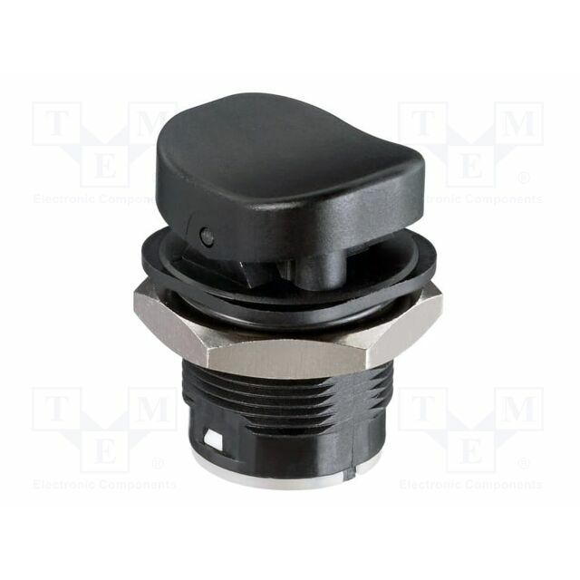 IDEC ROCKER; DP3T; black; Leads: for