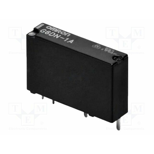 OMRON Relay: electromagnetic; Ucoil: 12VDC; SPST-NO