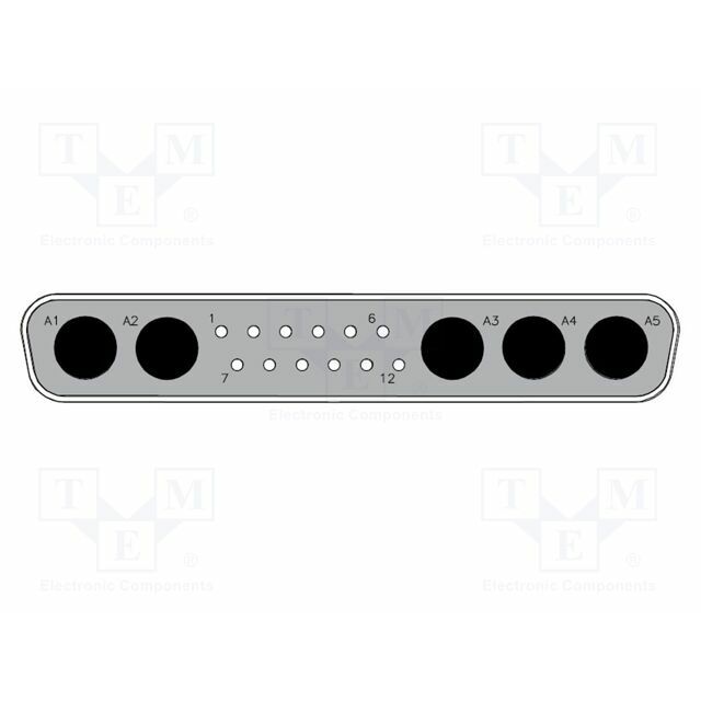MOLEX Connector: D-Sub; straight; crimped; Type: