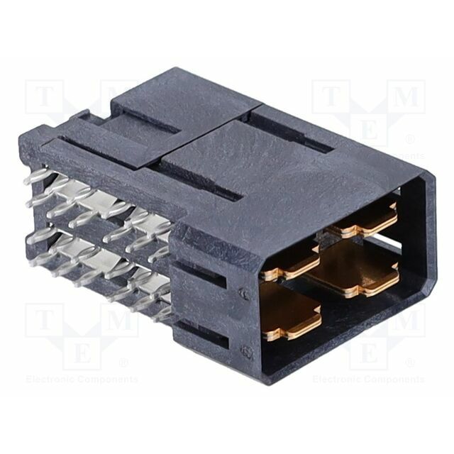 MOLEX PIN: 4; Plating: gold-plated; Press-Fit