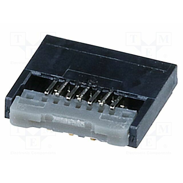 MOLEX Connector: FFC/FPC; gold-plated; SMT; 200mA