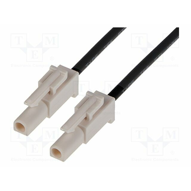 MOLEX Black; tinned; 6.7mm; 14AWG