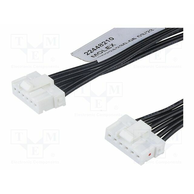 MOLEX Socket; PIN: 6; compression; 2mm