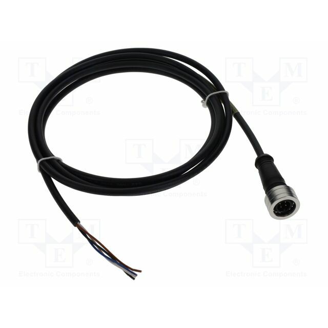 MOLEX Connector: M12; socket; male; PIN: